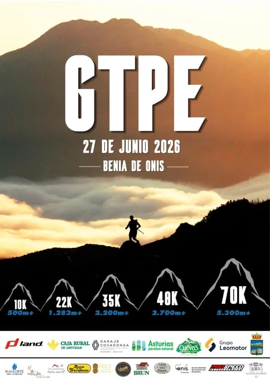 Cartel GTPE Speed Trail 10K - Gran Trail Picos de Europa