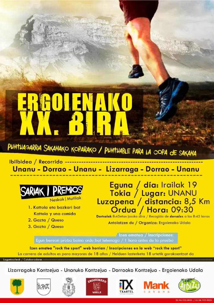 XX Ergoienako Bira