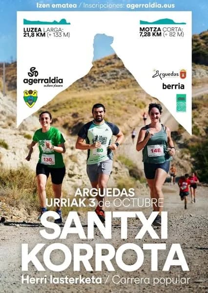 Cartel Santxikorrota Herri Lasterketa