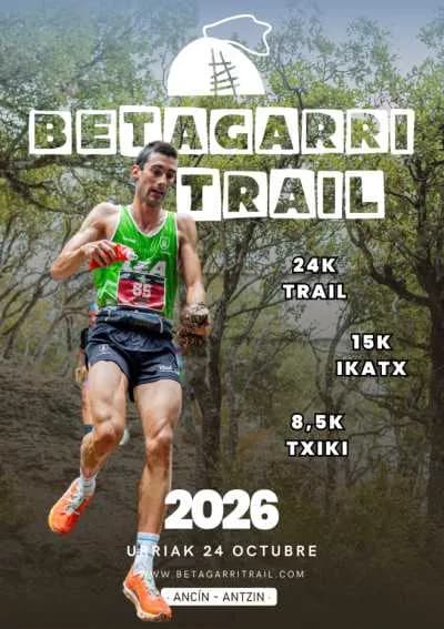 Cartel VI Betagarri Trail Ancín/Antzin