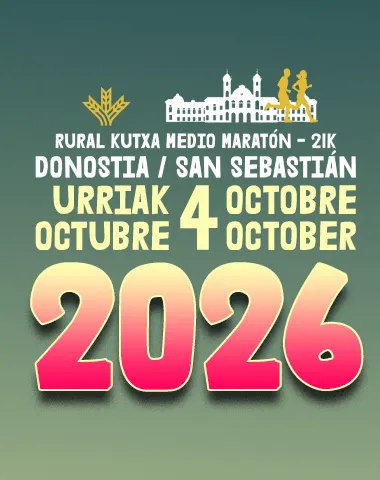 Medio Maratón de San Sebastián Rural Kutxa
