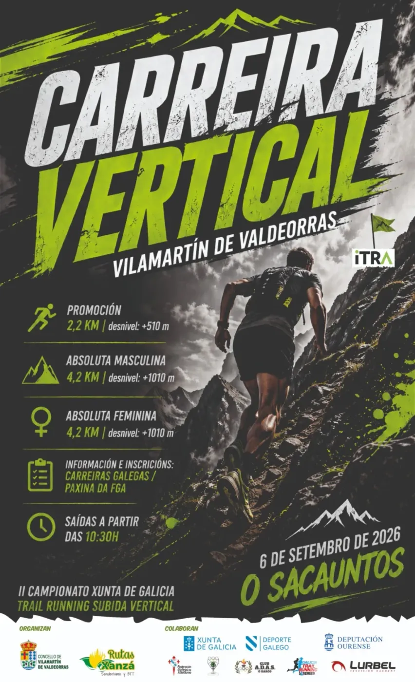 Cartel Subida Vertical O Sacauntos