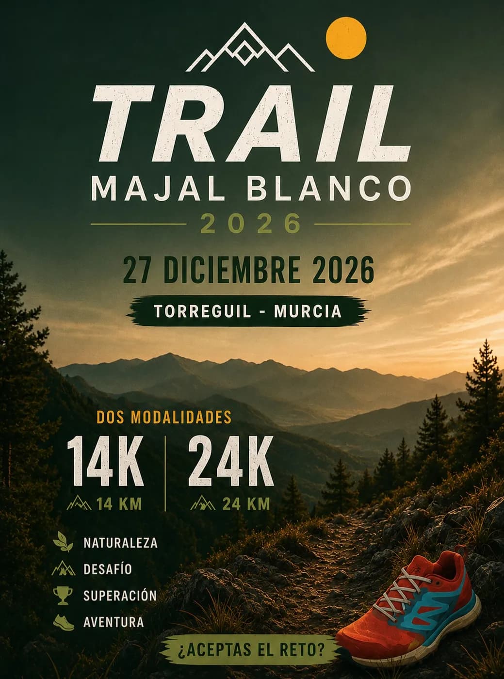 Cartel Trail Majal Blanco 13K