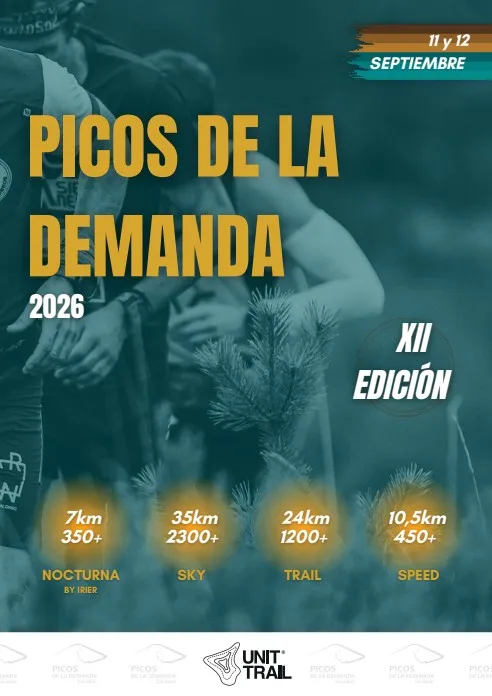 Cartel Trail Picos de la Demanda 24K
