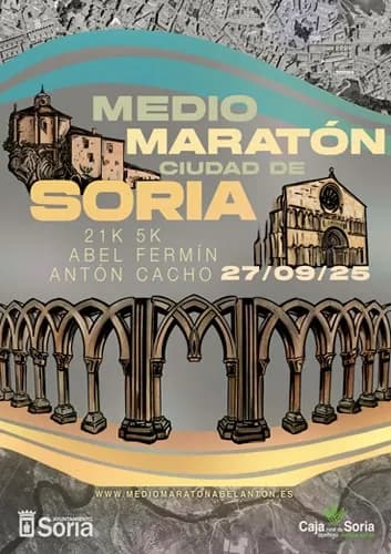 Cartel 5K Fermín Cacho Ciudad de Soria