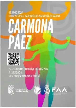 Cartel XXXVII Memorial Sargento de Infantería Marina Rafael Carmona Páez