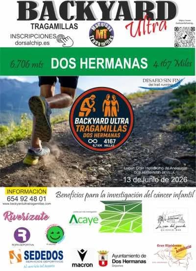Cartel Tragamillas Backyard Ultra