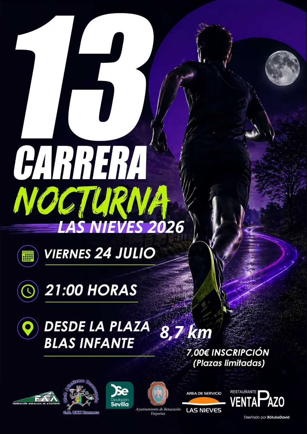 13ª Carrera Nocturna Las Nieves de Benacazón