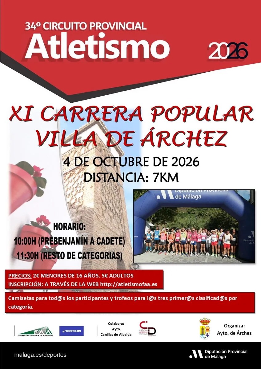 XI Carrera Popular Villa de Árchez