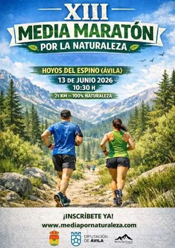 Cartel XIII Media Maratón por la Naturaleza