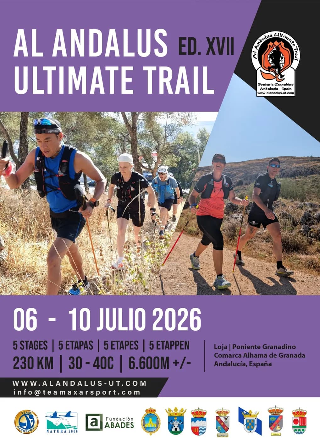 Cartel AAUT - Al Andalus Ultimate Trail