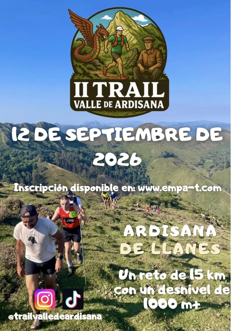 Cartel Trail Valle de Ardisana