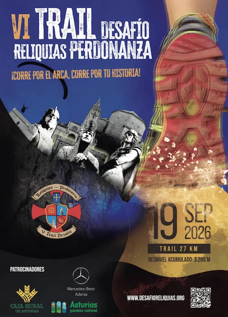 Cartel VI Desafío Las Reliquias - Perdonanza