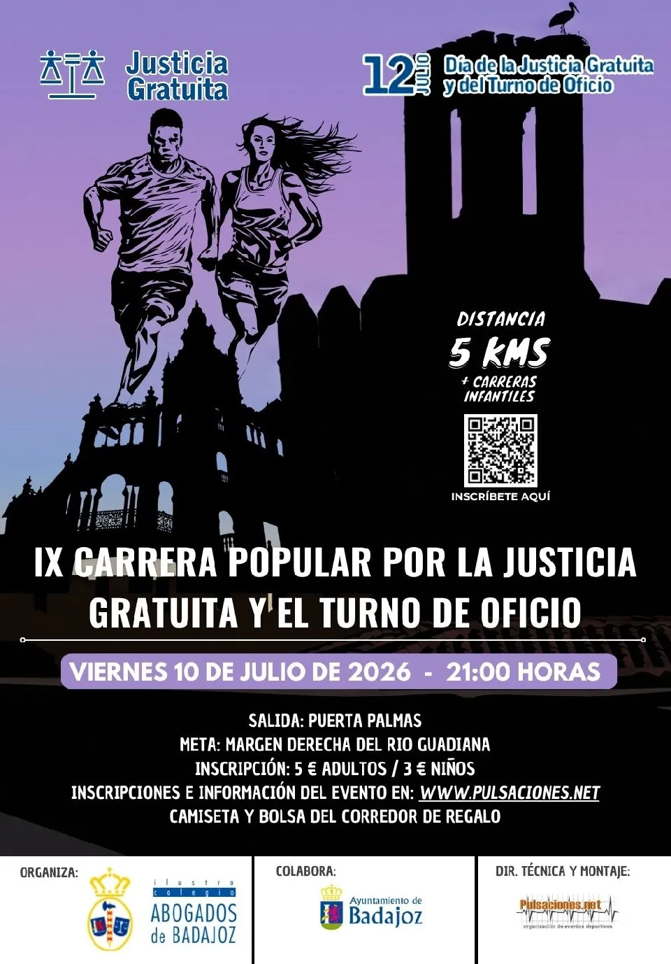 IX Carrera Popular ICABA - Día de la Justicia Gratuita