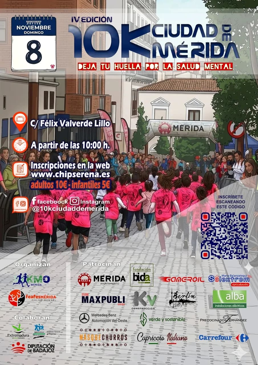 Cartel IV 10K Ciudad de Mérida