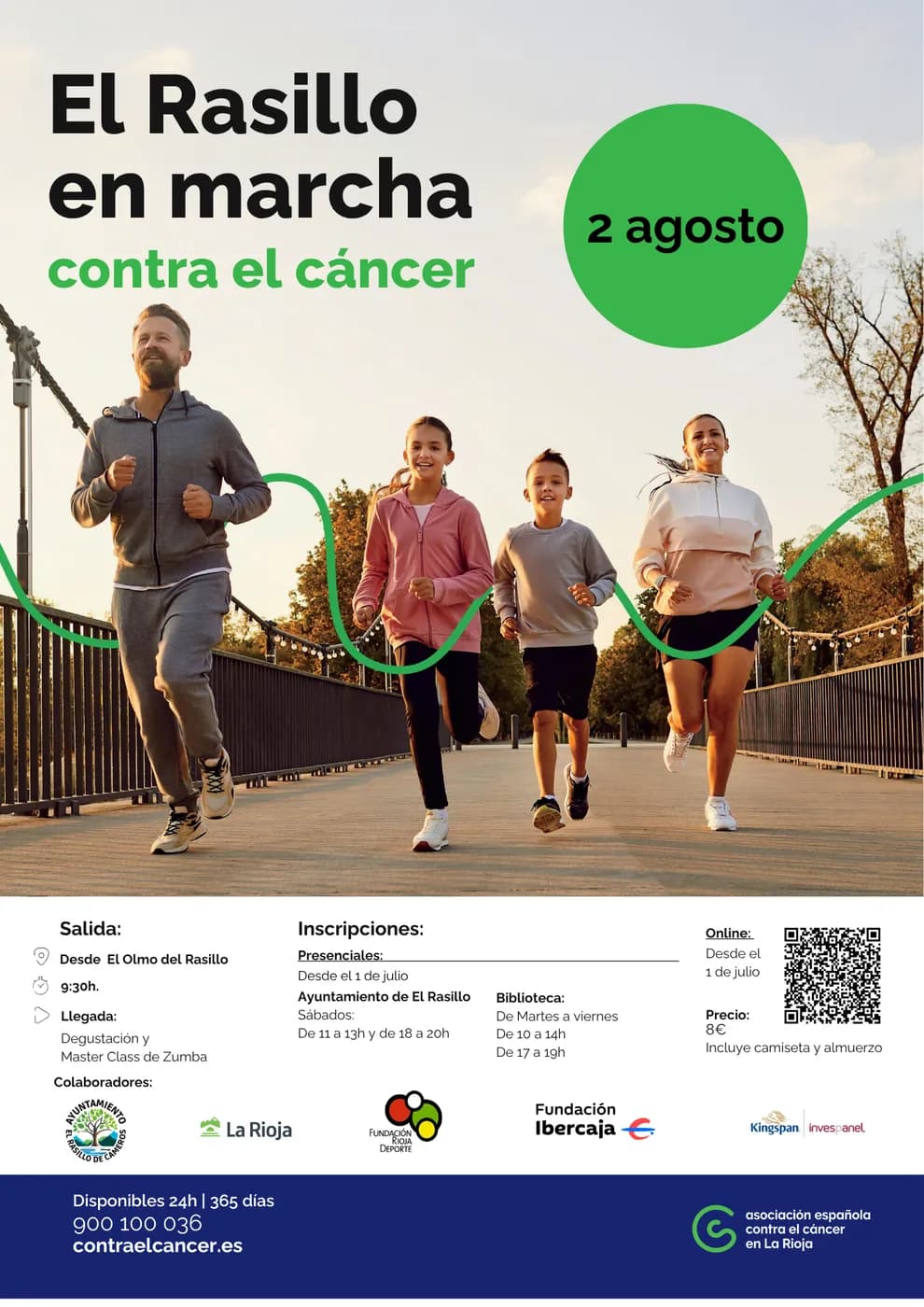 El Rasillo en Marcha contra el Cáncer
