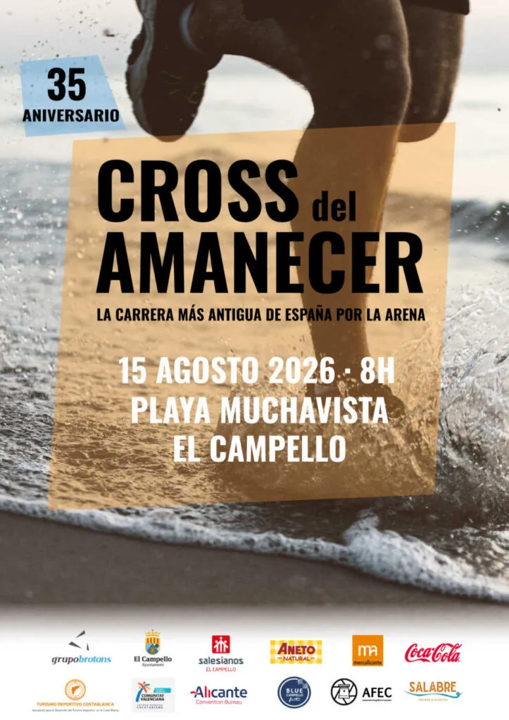 Cartel XXXV Cross del Amanecer El Campello 4K