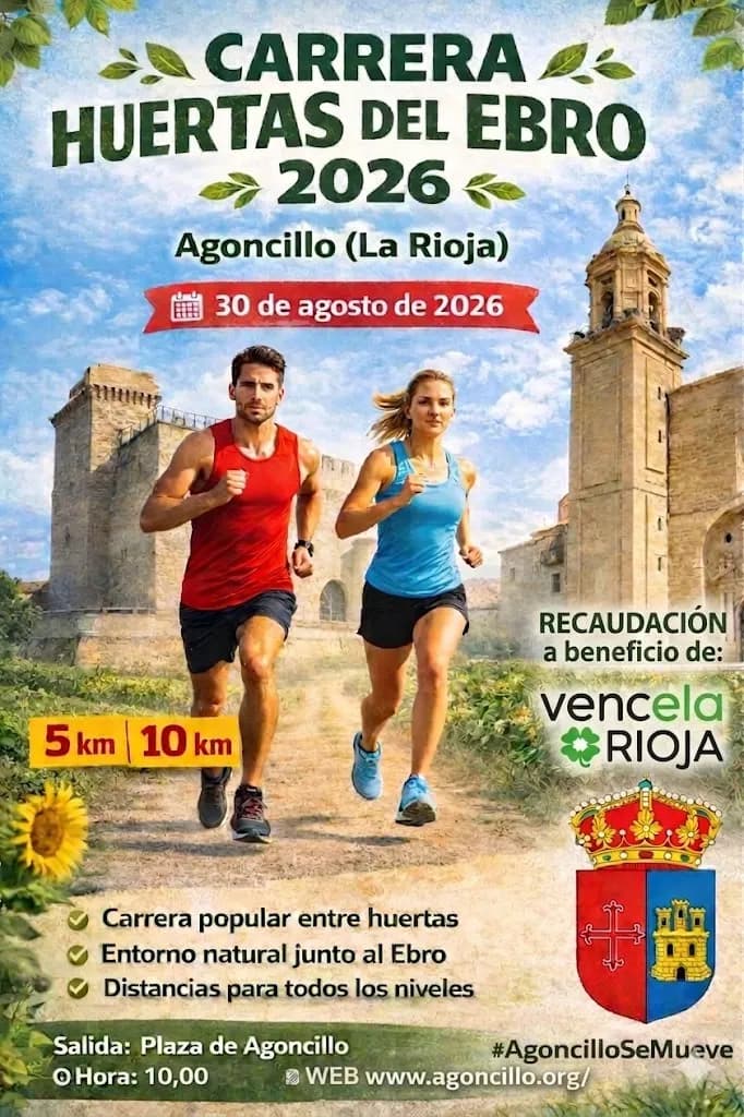 Cartel XXX Huertas del Ebro 5K