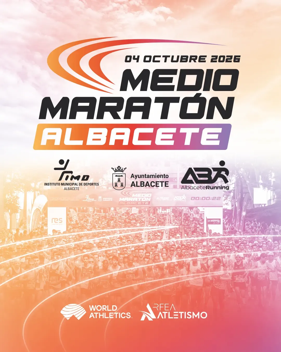 Cartel 29º Medio Maratón Internacional Ciudad de Albacete