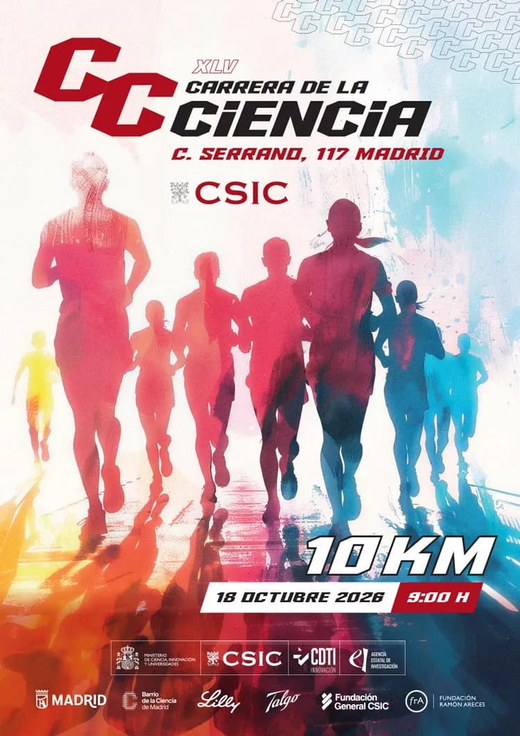 Cartel 45ª Carrera de la Ciencia