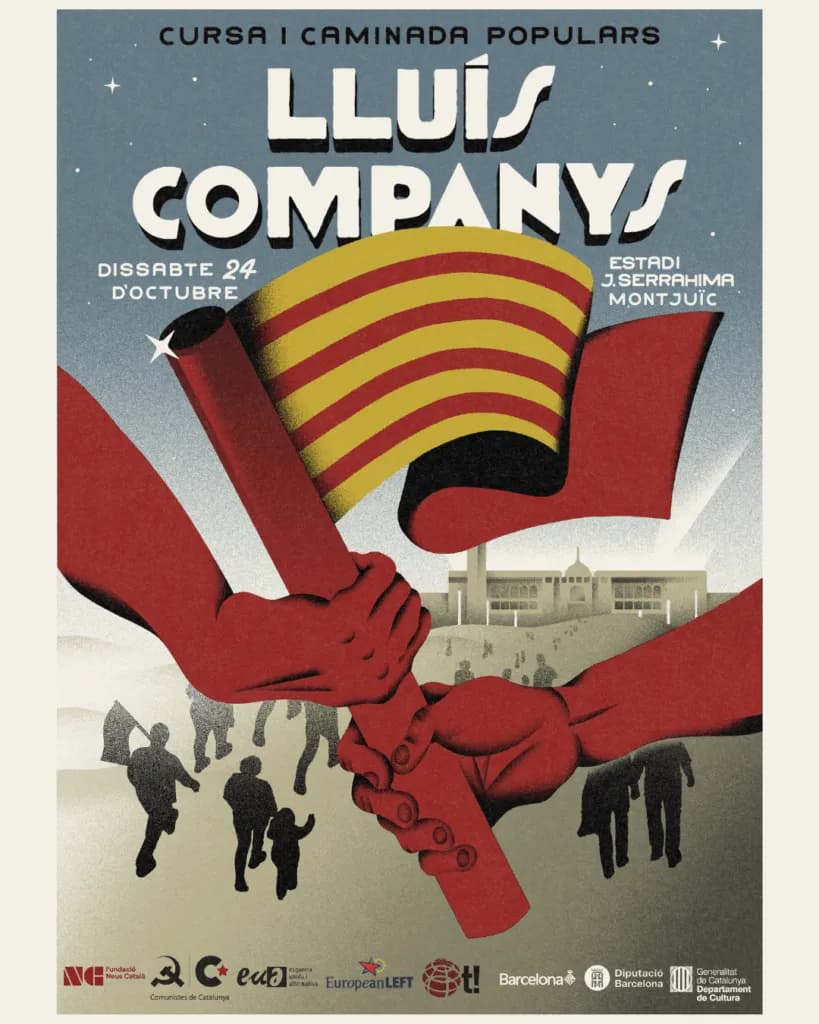 Cartel Cursa i Caminada Lluís Companys 10K