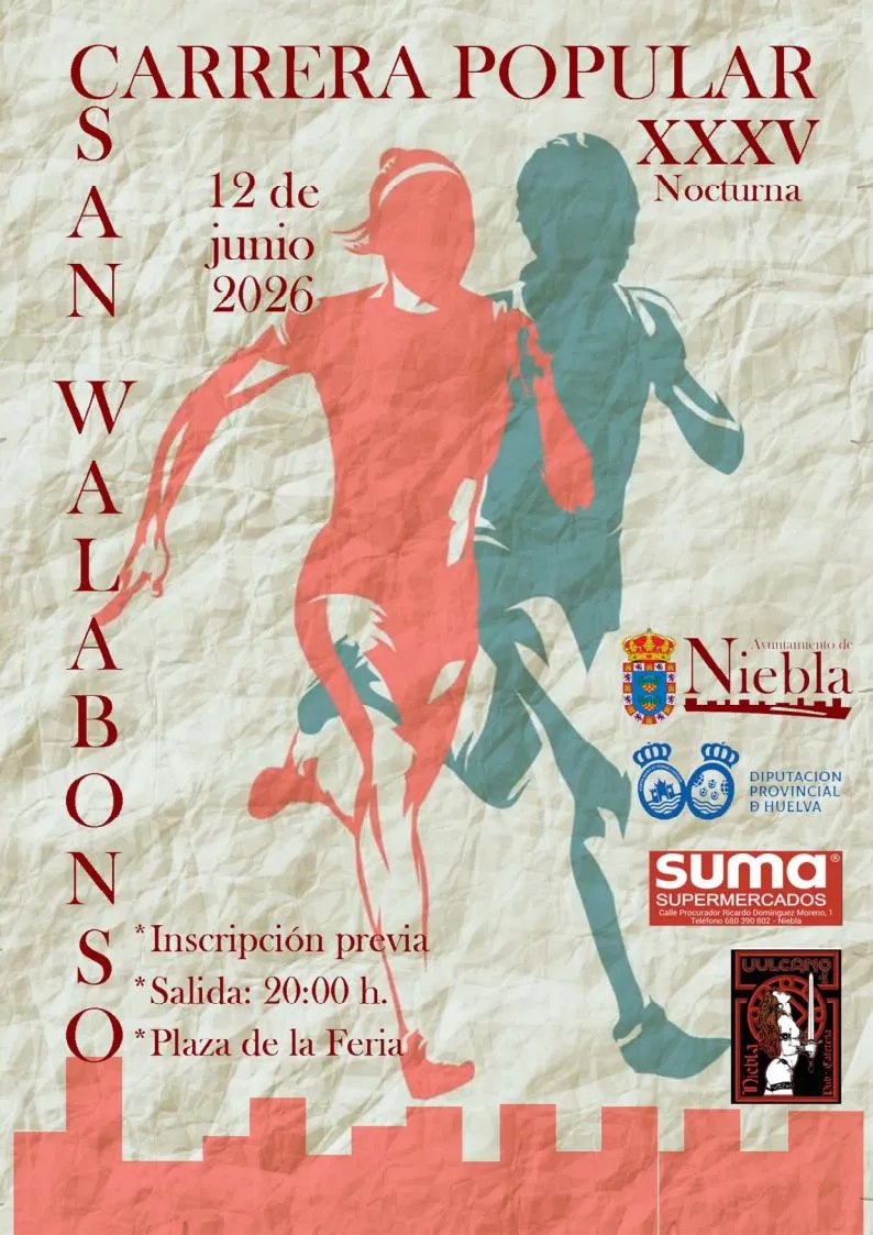 Cartel XXXV Carrera Popular San Walabonso