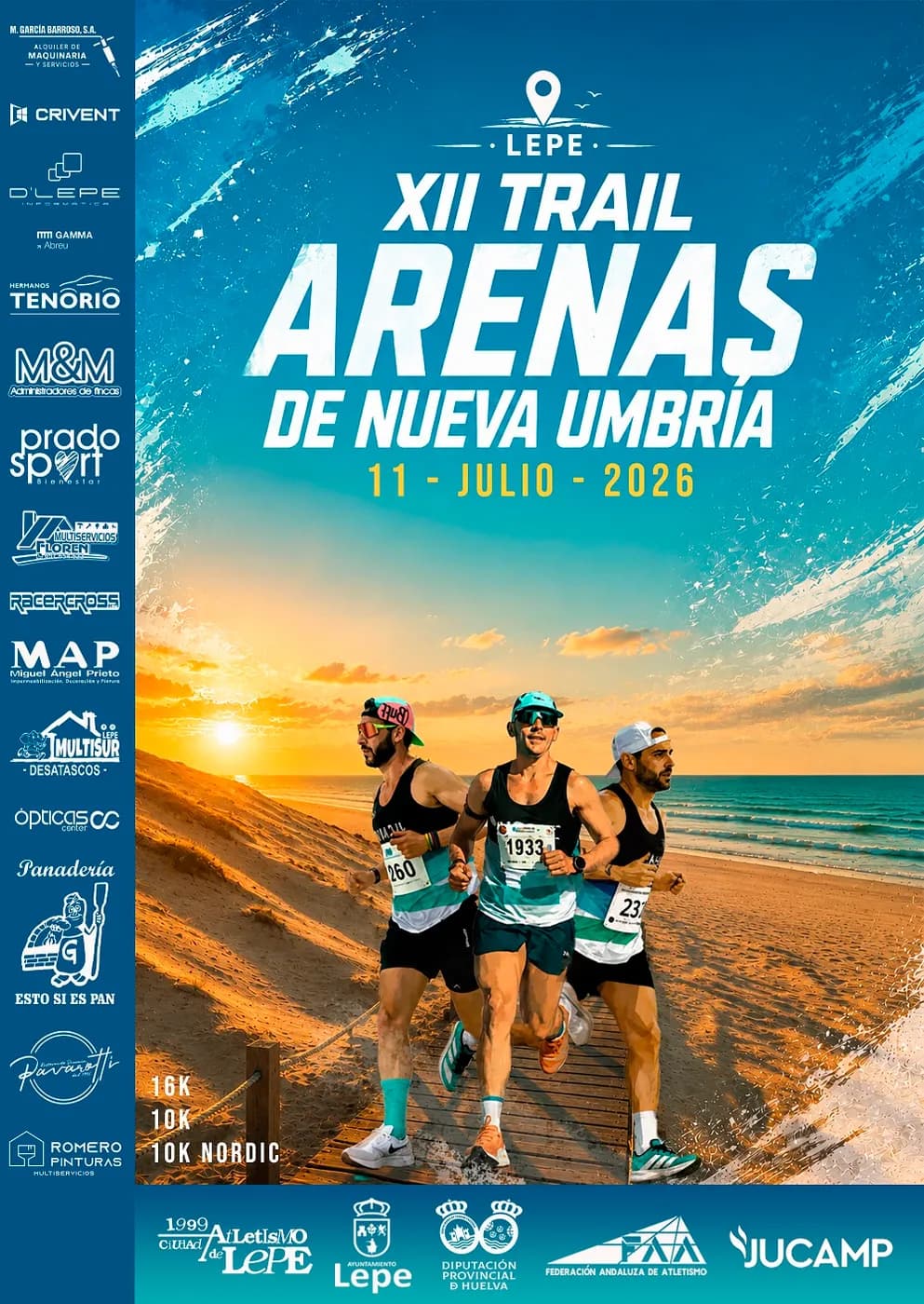Cartel XII Trail Arenas de Nueva Umbría